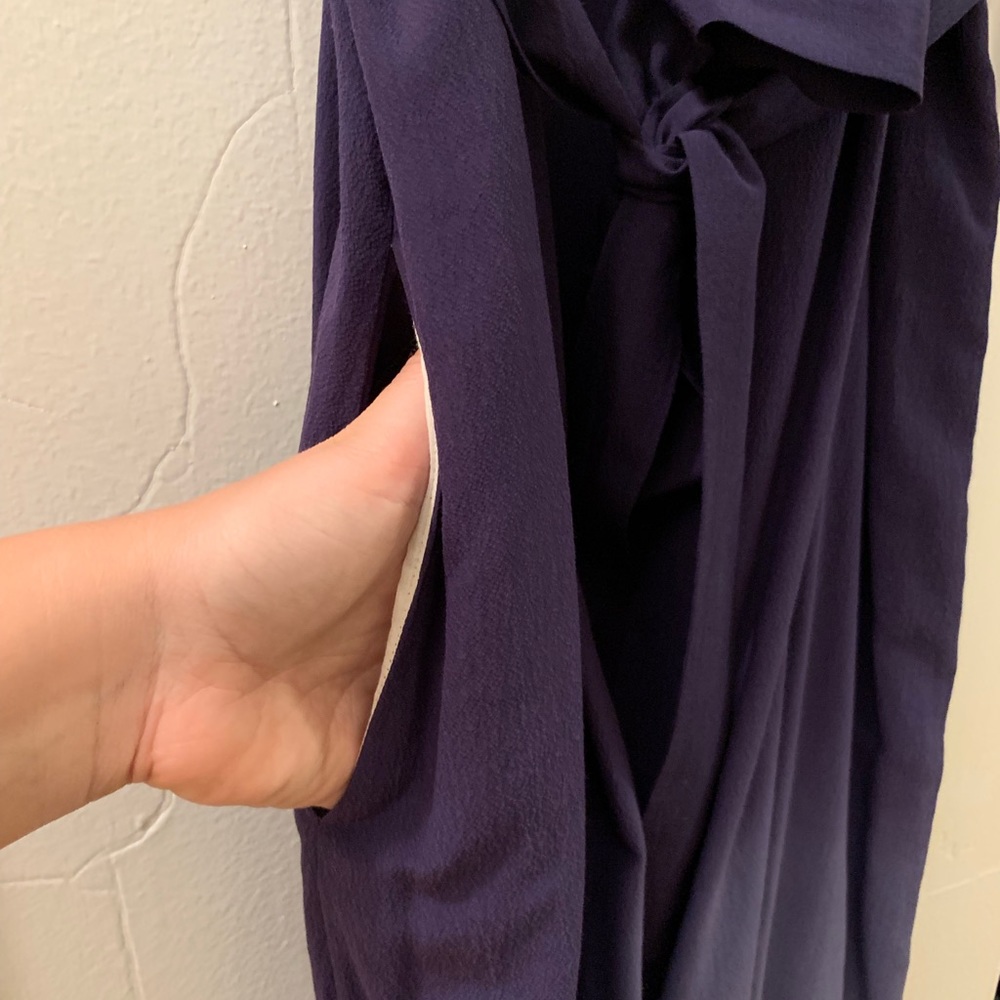 Marc by Marc Jacobs indigo dyed silk/cotton dress - Picture 5 of 6
